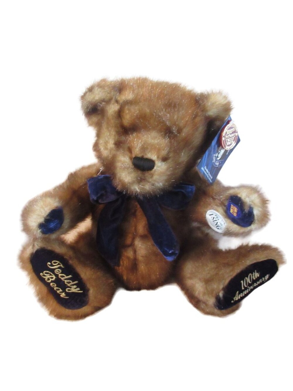 Singing 100th Anniversary Teddy Bear 18" Plush